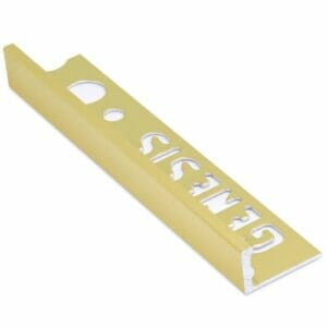 Brushed Brass Tile Trim