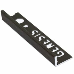 Brushed Black Tile Trim