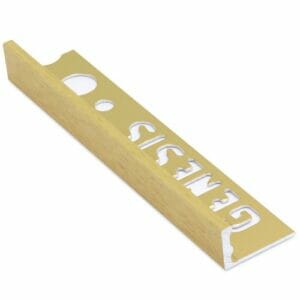 Brushed Brass Tile Trim