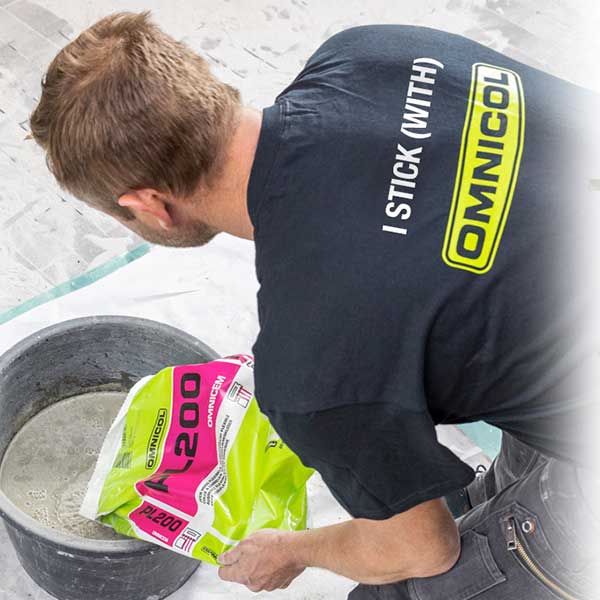 Adhesive Grout and Levelling